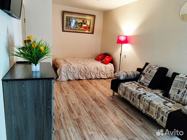 

1-к. квартира, 42 м², 2 кровати