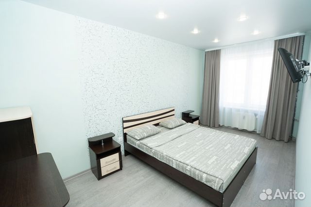 

1-к. квартира, 46 м², 2 кровати