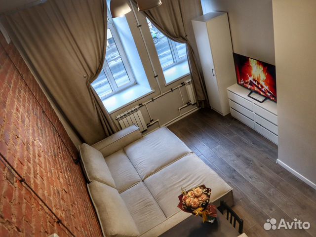 

Квартира-студия, 26 м², 2 кровати