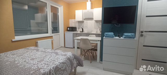 

Квартира-студия, 20 м², 2 кровати