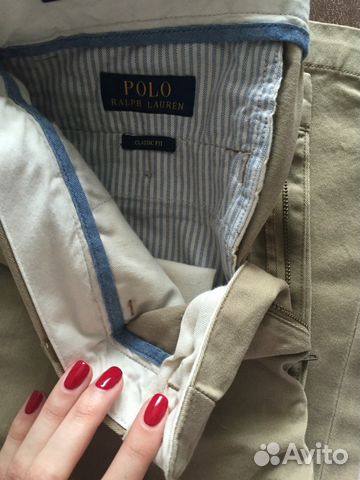 Новые мужские брюки ralph lauren с этикетками Новые мужские брюки ralph lauren с этикетками