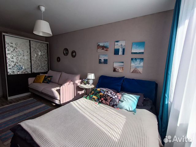 

1-к. квартира, 38 м², 2 кровати