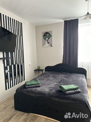 

Квартира-студия, 33 м², 2 кровати