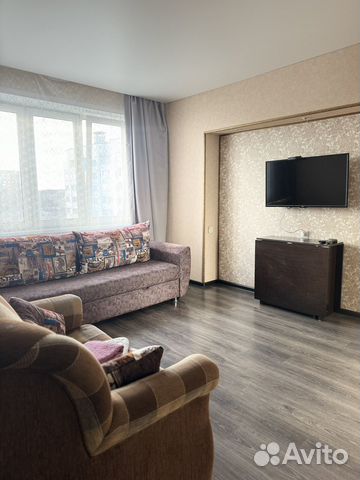 

1-к. квартира, 37 м², 2 кровати