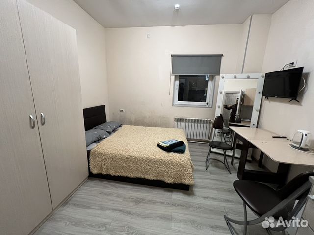 

Квартира-студия, 15,5 м², 1 кровать