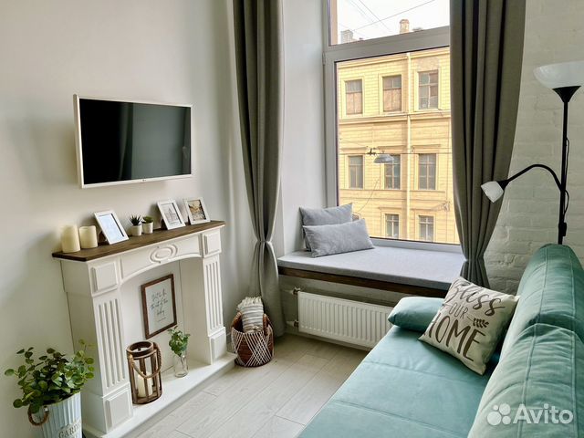 

Квартира-студия, 29 м², 2 кровати