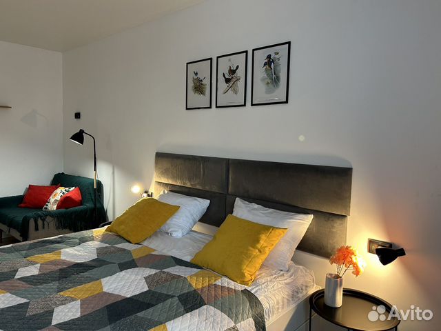 

1-к. квартира, 42 м², 2 кровати