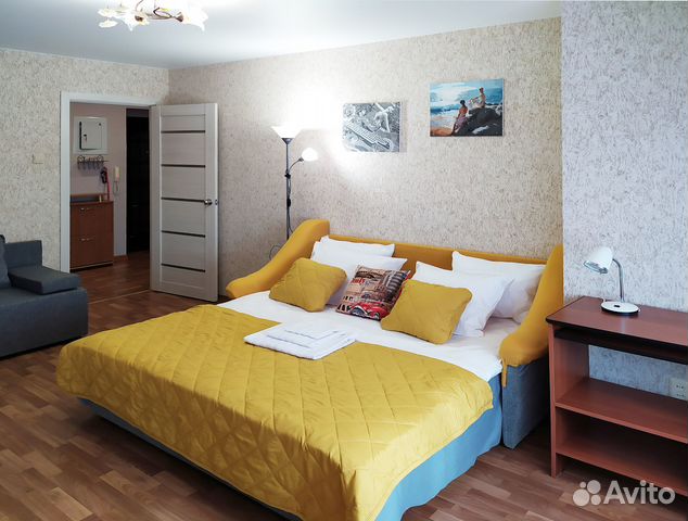 

1-к. квартира, 40 м², 2 кровати