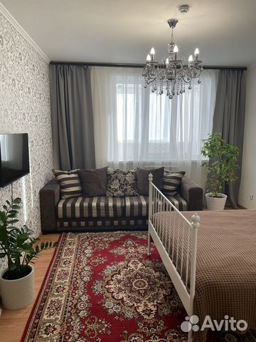 

1-к. квартира, 48 м², 3 кровати