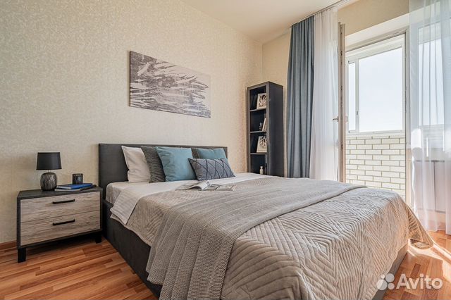 

1-к. квартира, 34,6 м², 2 кровати
