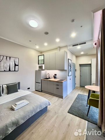 

Квартира-студия, 29 м², 1 кровать