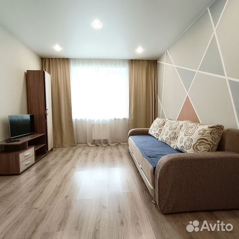 

1-к. квартира, 40 м², 2 кровати