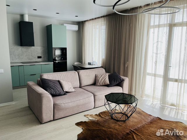 

1-к. квартира, 46 м², 2 кровати