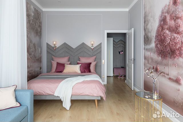

1-к. квартира, 42 м², 2 кровати