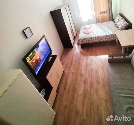 

Квартира-студия, 32,7 м², 2 кровати