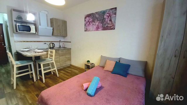 

Квартира-студия, 20 м², 1 кровать