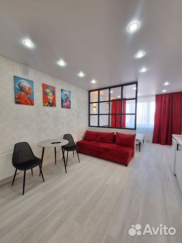 

Квартира-студия, 32 м², 2 кровати