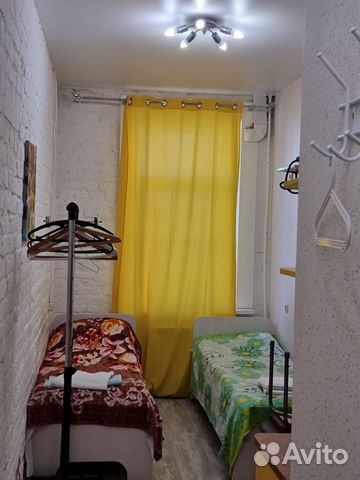 

Квартира-студия, 13,8 м², 2 кровати