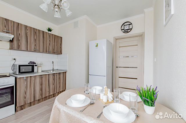 

1-к. квартира, 40 м², 2 кровати