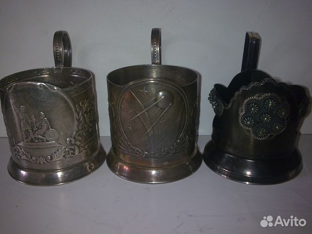 Подстаканники СССР Подстаканники СССР