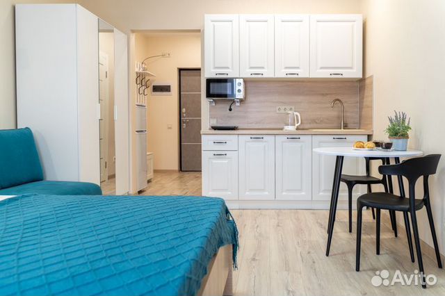 

Квартира-студия, 28 м², 2 кровати