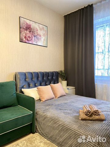 

Квартира-студия, 30 м², 3 кровати