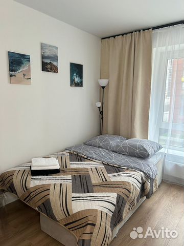 

Квартира-студия, 23,3 м², 2 кровати