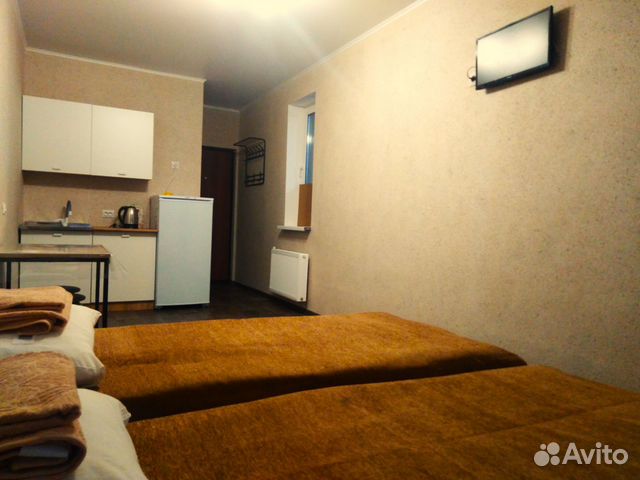

Квартира-студия, 22 м², 2 кровати