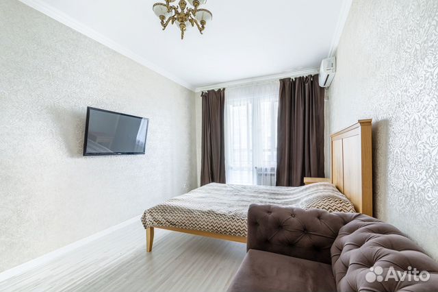 

1-к. квартира, 44 м², 3 кровати