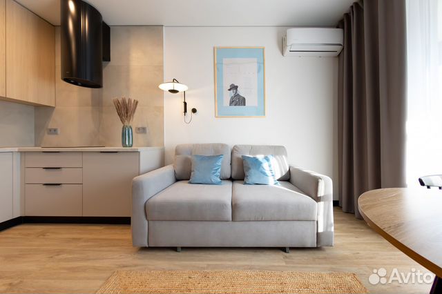 

2-к. квартира, 38 м², 2 кровати