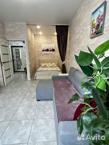 

1-к. квартира, 45 м², 3 кровати