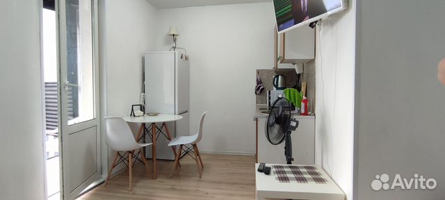 

Квартира-студия, 23 м², 2 кровати