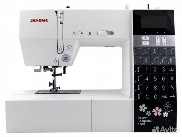 Новая Janome Decor Computer 7100 швейная машина Новая Janome Decor Computer 7100 швейная машина