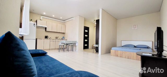 

Квартира-студия, 40 м², 2 кровати