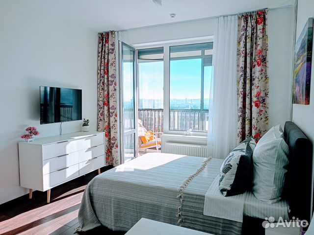 

Квартира-студия, 25 м², 2 кровати