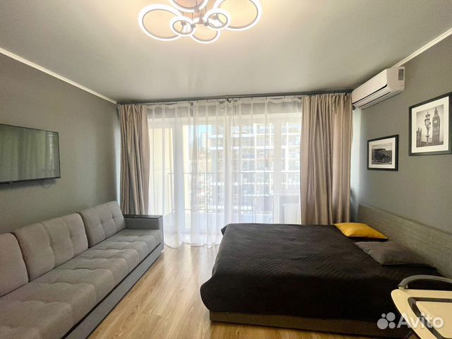 

Квартира-студия, 32 м², 2 кровати