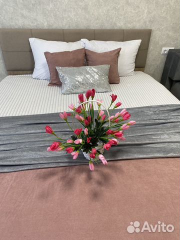 

1-к. квартира, 38 м², 2 кровати