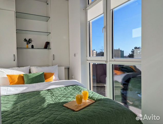 

Квартира-студия, 28 м², 2 кровати