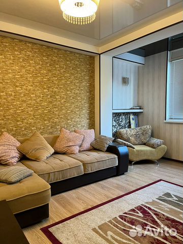 

1-к. квартира, 52 м², 2 кровати