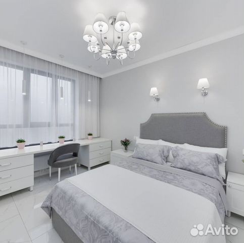 

1-к. квартира, 38,4 м², 2 кровати