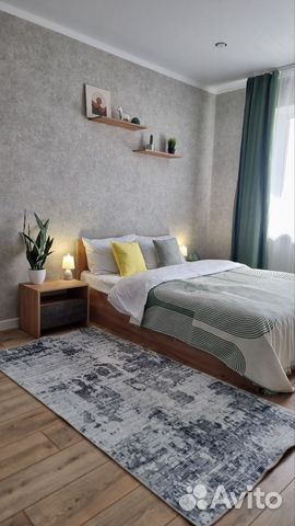 

1-к. квартира, 34 м², 2 кровати