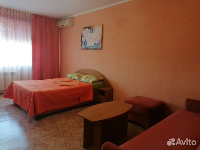 

1-к. квартира, 42 м², 2 кровати