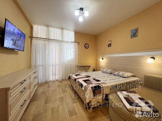 

Квартира-студия, 30 м², 3 кровати