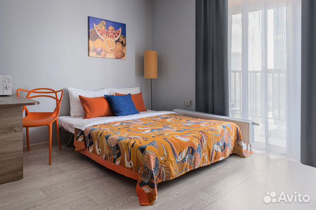 

Квартира-студия, 34 м², 2 кровати