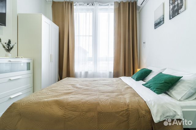 

Квартира-студия, 26 м², 2 кровати