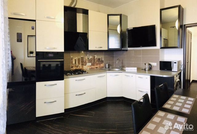 

1-к. квартира, 55 м², 3 кровати
