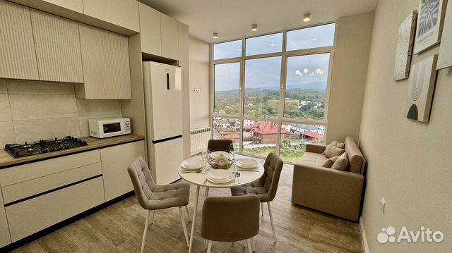 

1-к. квартира, 52 м², 2 кровати