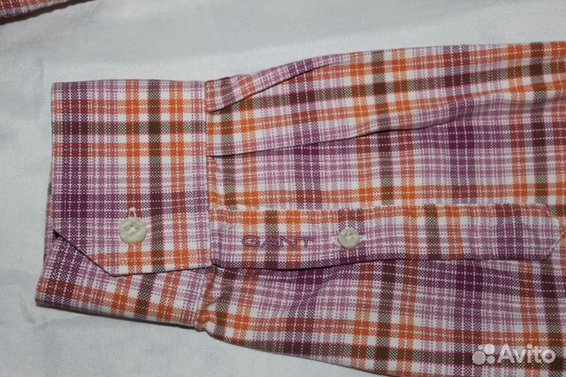 Рубашка Gant модель Slim Fit 48 как новая Рубашка Gant модель Slim Fit 48 как новая