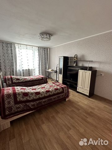 

1-к. квартира, 52 м², 2 кровати