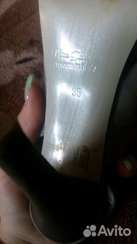 Замшевые туфли